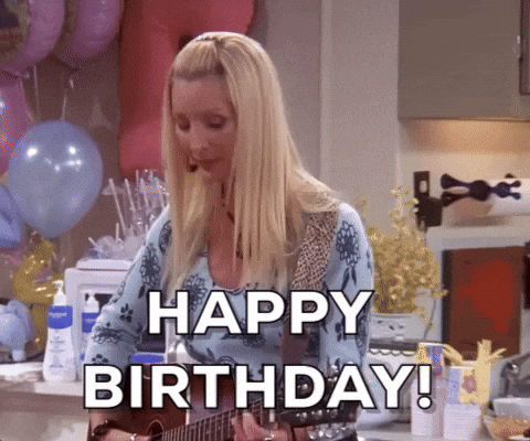 生日快樂！